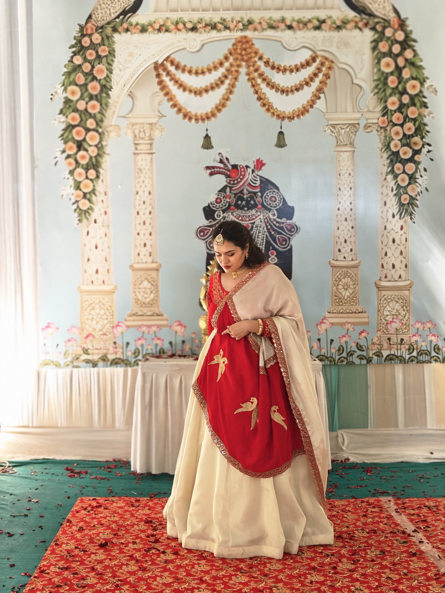 Designer Riddhi Pattani in her studio